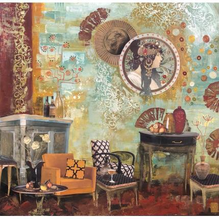 Pintura Sérénité por Romanelli Karine | Pintura