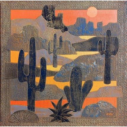 Gemälde Désert d'Arizona  von Devie Bernard  | Gemälde Figurativ