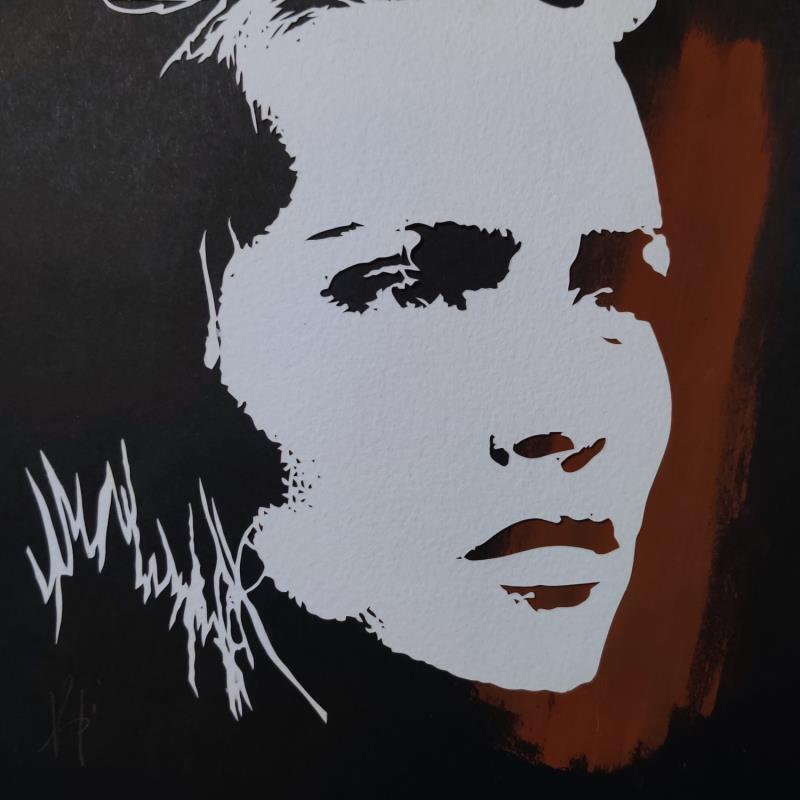 Peinture Eve par Louafi Valentine | Tableau Figuratif Portraits Minimaliste