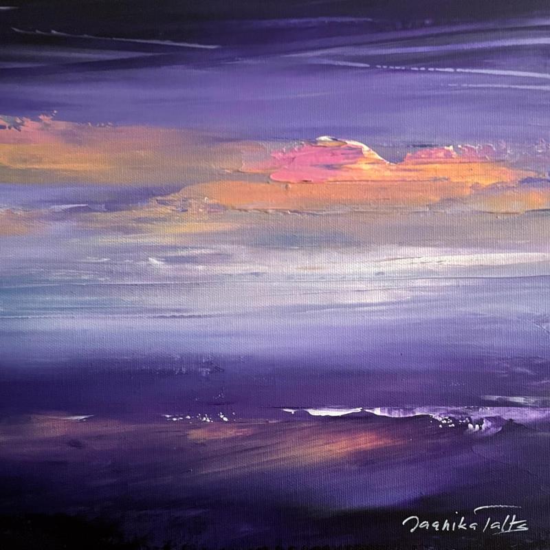 Painting Daydream by Talts Jaanika | Painting Abstract Landscapes Marine Acrylic