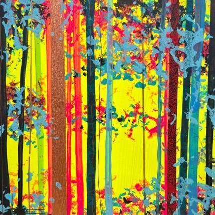 Gemälde Lumineux von Locoge Alice | Gemälde Figurativ Acryl Pop-Ikonen, Tiere