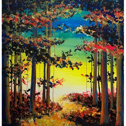 Peinture Douce demeure par Locoge Alice | Tableau Figuratif Acrylique Animaux