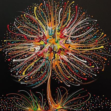 Painting L'Envie de Couleur  by Fonteyne David | Painting Figurative Acrylic, Oil Landscapes