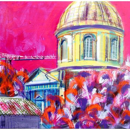 Peinture Les pierres de St-Joseph par Anicet Olivier | Tableau Figuratif Acrylique Urbain