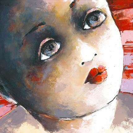 Peinture Sans titre 6.2 par Abiy | Tableau Figuratif Huile Portraits