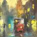 Pintura it was raining por Skachkov Victor  | Pintura Figurativo Urbano Aceite