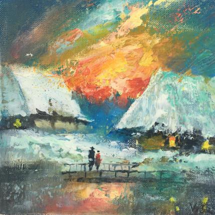 Painting Two by Skachkov Victor | Painting Figurative Oil Landscapes, Pop icons