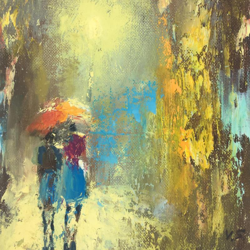 Pintura Girlfriends por Skachkov Victor  | Pintura Figurativo Urbano Aceite