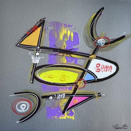 Painting Cuto by Perrotte | Painting Abstract Acrylic Minimalist