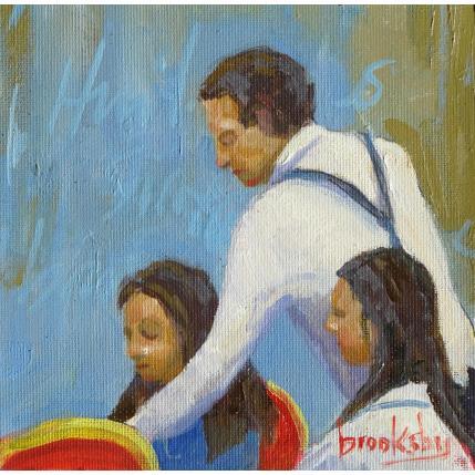 Gemälde Huitres Servis von Brooksby | Gemälde Figurativ Öl Alltagsszenen