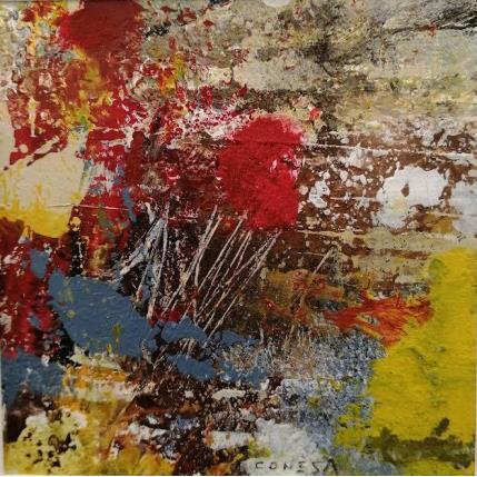 Painting DANZA by Jiménez Conesa Francisco | Painting Abstract Acrylic, Oil Minimalist