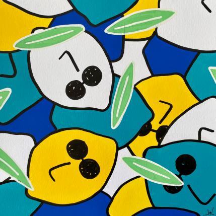 Peinture Blue par JuLIaN | Tableau Pop-art Acrylique Icones Pop
