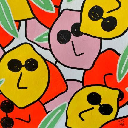 Peinture Joy par JuLIaN | Tableau Pop-art Acrylique Icones Pop