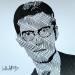 Painting Yves Saint Laurent  by Wawapod | Painting Pop-art Portrait Pop icons Acrylic Posca