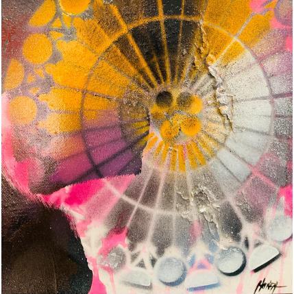 Painting Rosace N°1 - Cathédrale de Strasbourg by Horea | Painting Figurative Oil