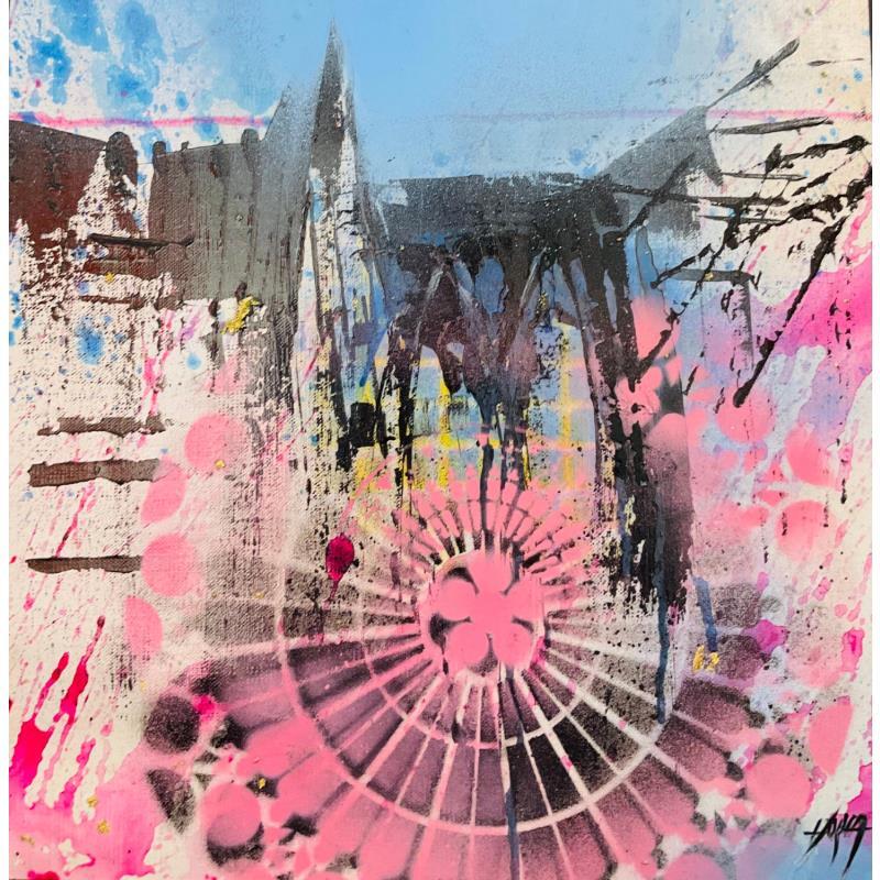 Gemälde L'éblouissante 2 - Cathédrale de Strasbourg von Horea | Gemälde Figurativ Öl