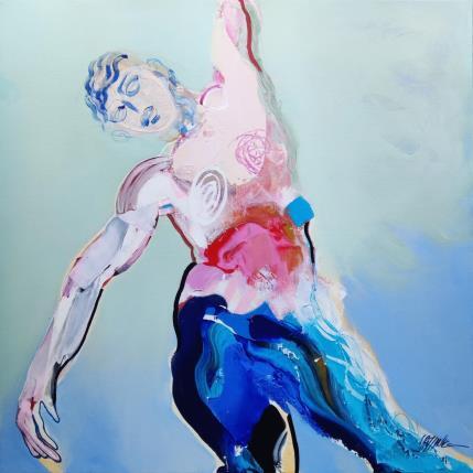 Peinture L'été indien par Cressanne | Tableau Figuratif Nu