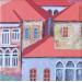 Painting Zahle Red Roofs by Chammas Fady | Painting Figurative
