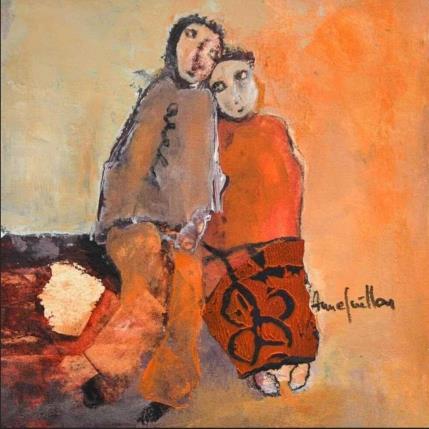 Painting Après l'été by Guillon Anne | Painting Figurative Life style