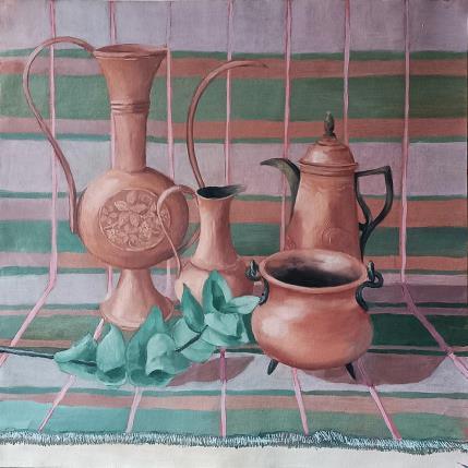 Painting A family by Parisotto Alice | Painting Figurative Oil Still-life
