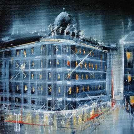 Peinture Sans titre par Guillet Jerome | Tableau Figuratif Acrylique Urbain