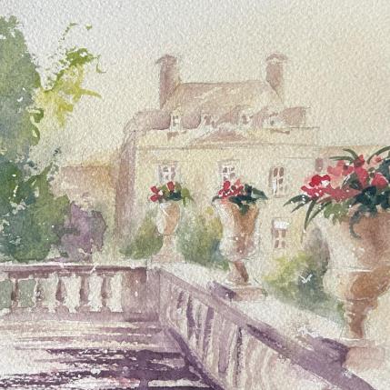 Painting Summer in the Luxembourg garden by Khomyakova  Liliya  | Painting  Watercolor