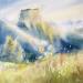 Painting Summer in Vercors by Khomyakova  Liliya  | Painting Watercolor