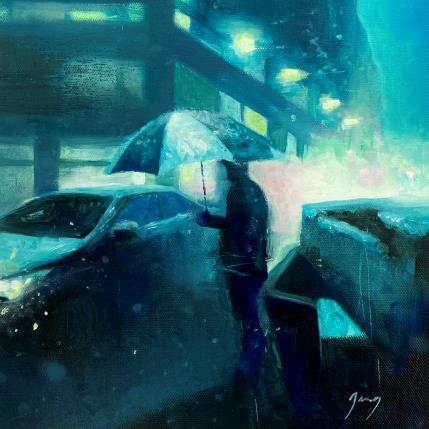 Pintura Blizzard 2 por Jung François | Pintura Figurativo Aceite Urbano