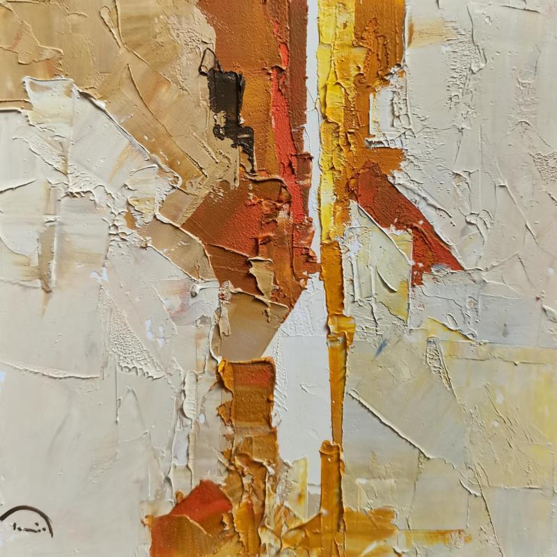 Painting The window by Tomàs | Painting Abstract Urban Oil