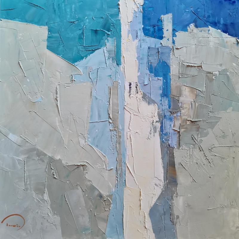 Painting Duet by Tomàs | Painting Abstract Urban Oil