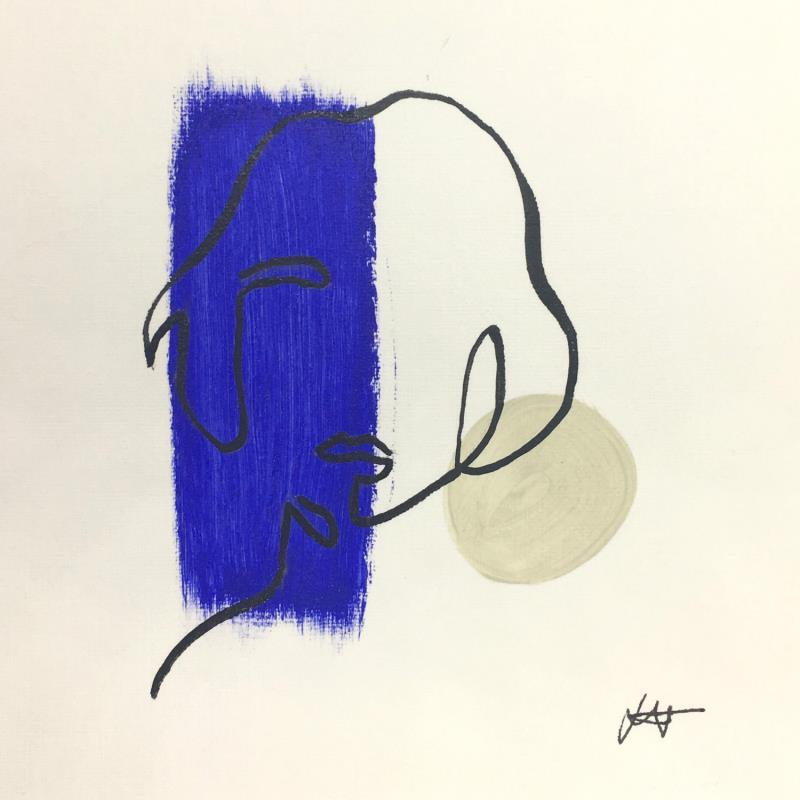 Painting Chloé  by Elliot Clara | Painting Raw art