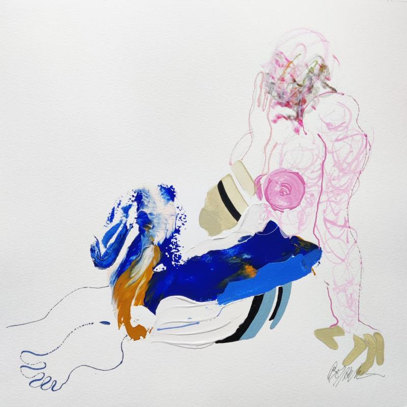 Painting C'est si beau ... by Cressanne | Painting Figurative Nude Acrylic