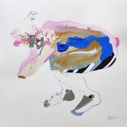 Gemälde Coquillage embelli von Cressanne | Gemälde Figurativ Acryl Akt