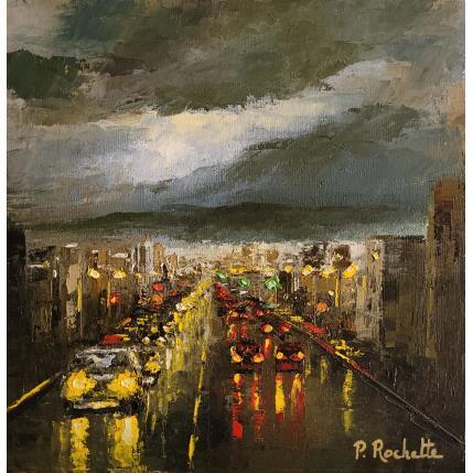Gemälde Orage von Rochette Patrice | Gemälde Figurativ Öl Pop-Ikonen, Urban