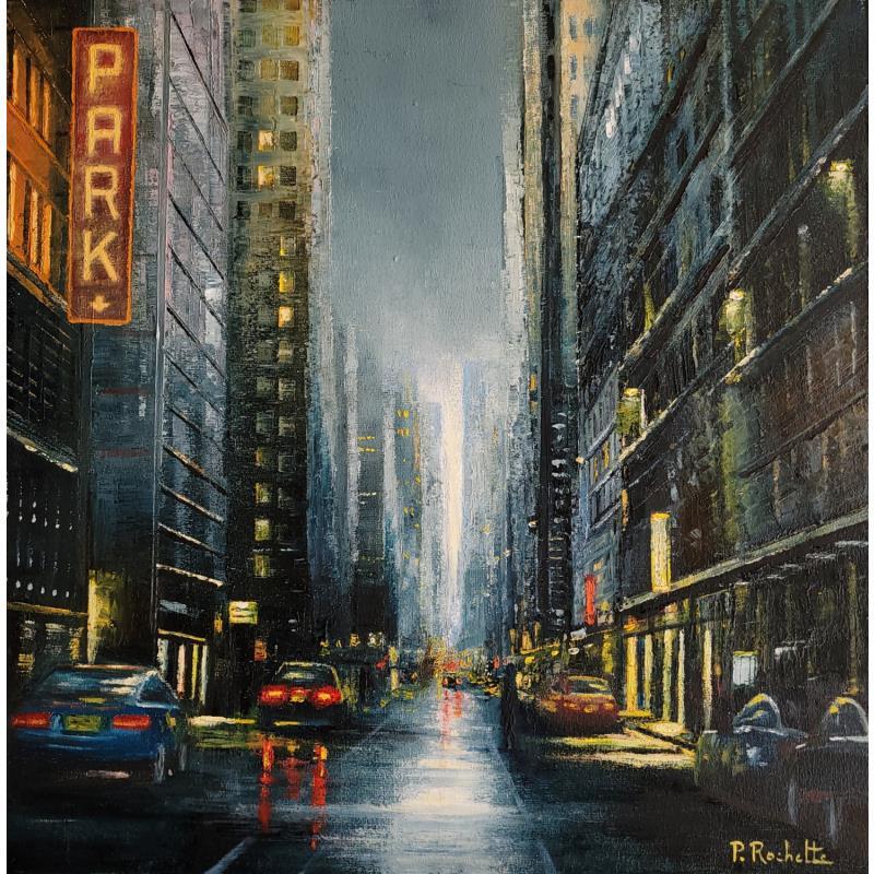 Gemälde Backstreet  von Rochette Patrice | Gemälde Figurativ Urban Öl