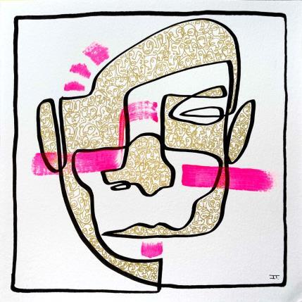 Painting -Histoires by Detovart | Painting Figurative Posca Society