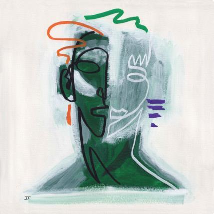 Peinture -Jungla par Detovart | Tableau Art Singulier Acrylique, Posca Portraits, Scènes de vie, Société