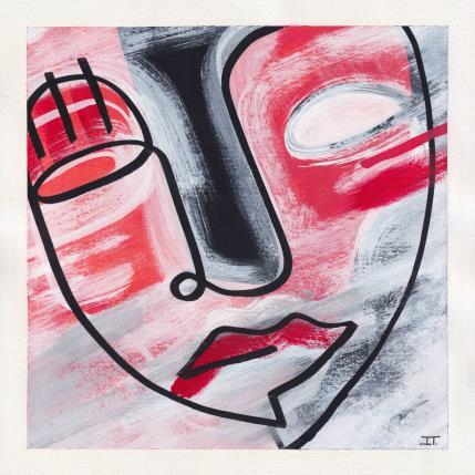 Painting -Atardecer by Detovart | Painting Raw art Acrylic Life style, Portrait, Urban