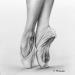 Painting Imbarazzo by De Grazia Serena | Painting Figurative Life style Black & White Charcoal