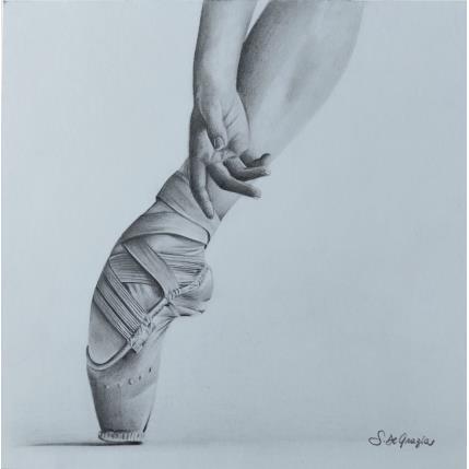 Gemälde Attimi di serenità von De Grazia Serena | Gemälde  Zeichenkohle Pop-Ikonen