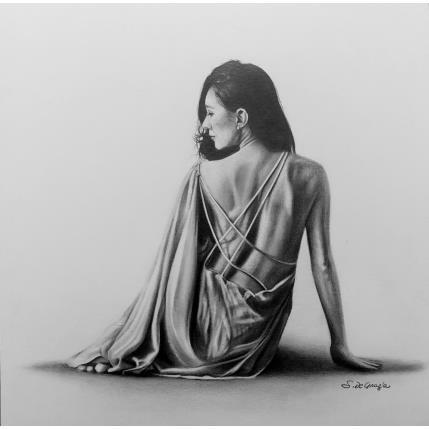 Gemälde Cleo von De Grazia Serena | Gemälde  Zeichenkohle