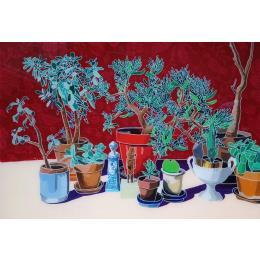 Peinture Civilisations par Auriol Philippe | Tableau Figuratif Natures mortes