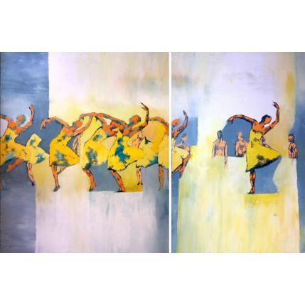 Painting Ailes by Malfreyt Corinne | Painting Figurative Life style