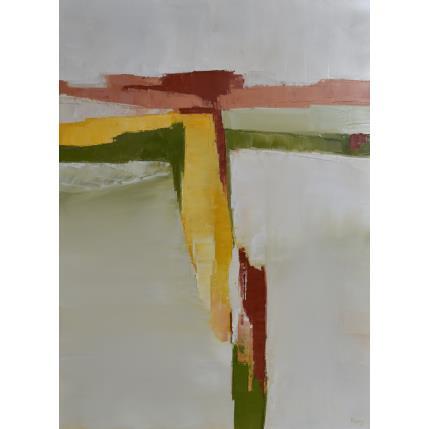 Peinture L'âme dans l'eau par Hirson Sandrine  | Tableau Abstrait Huile