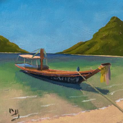 Gemälde Invitation_Au_Repos_001 von Bichebois Manuel | Gemälde Figurativ Öl Landschaften