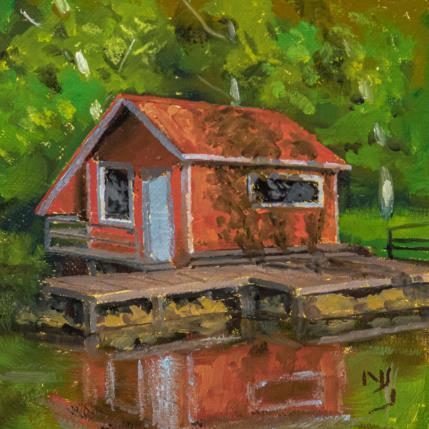 Peinture Invitation_A_Se_Perdre_006 par Bichebois Manuel | Tableau Figuratif Huile Paysages