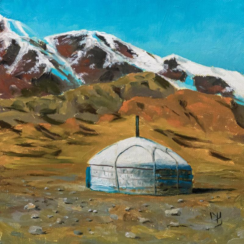 Gemälde Invitation_Au_Voyage_005 von Bichebois Manuel | Gemälde Figurativ Landschaften Öl