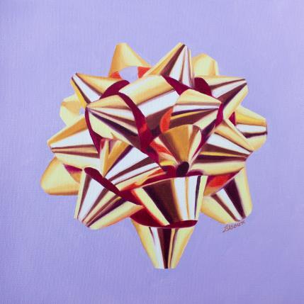 Painting Present l by Bisoux Morgan | Painting Figurative Oil Still-life