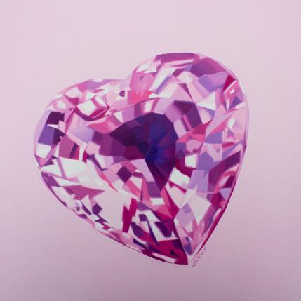 Painting Cristal Love by Bisoux Morgan | Painting Figurative Oil Still-life