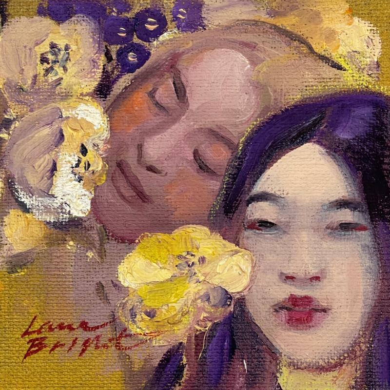 Painting Morning nocturne II by Bright Lana  | Painting Figurative Portrait Oil